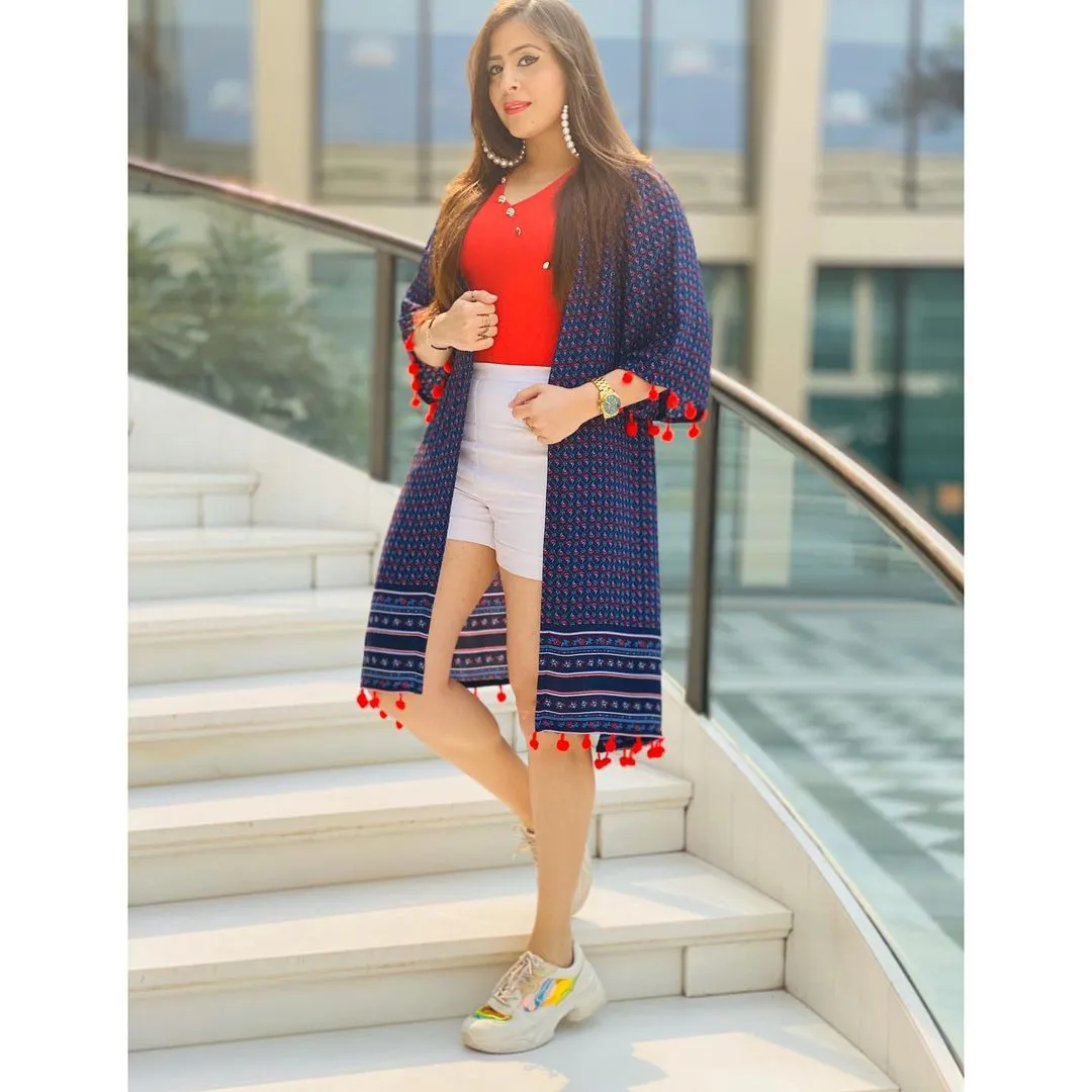 Navy Blue Cape