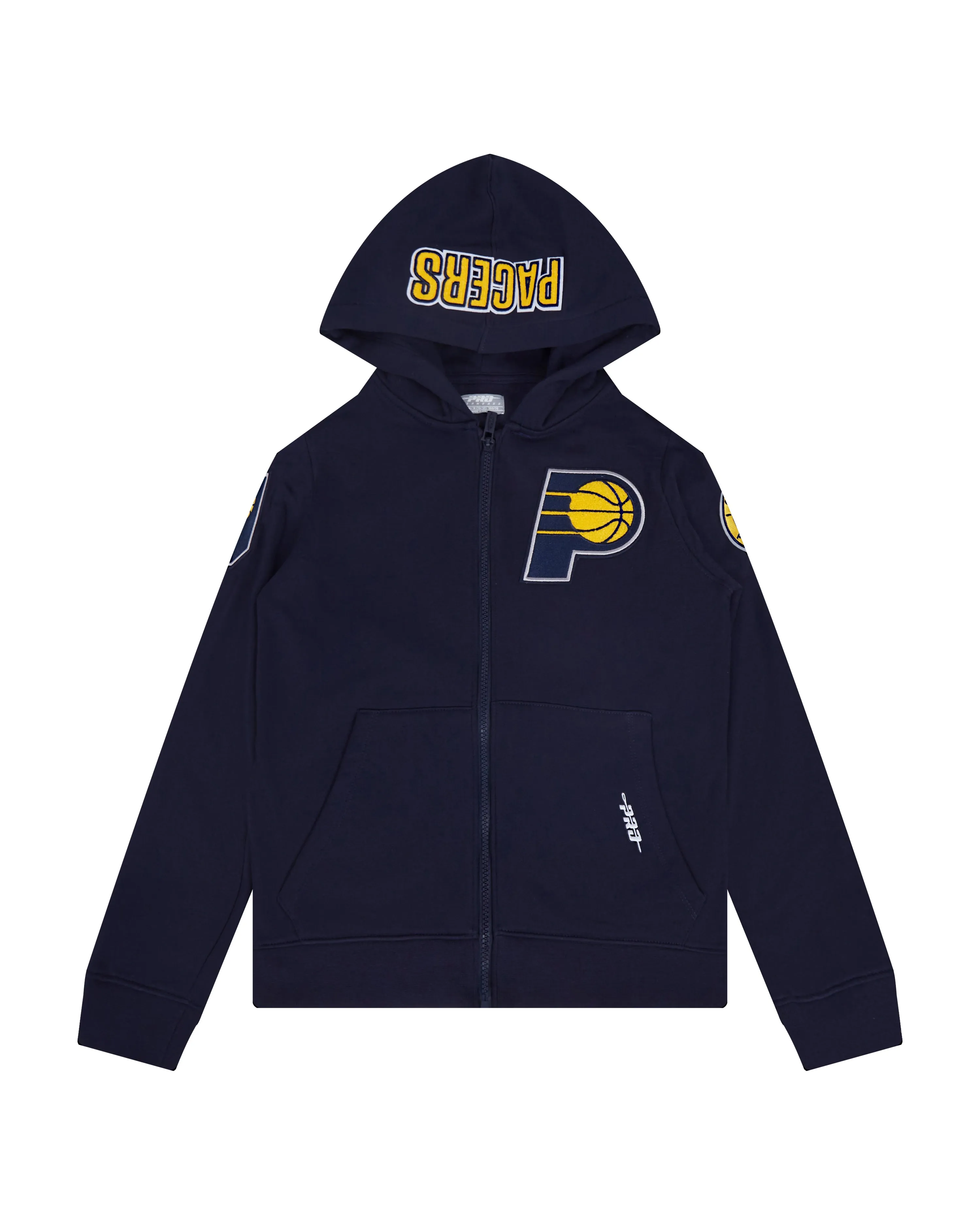 NBA INDIANA PACERS CLASSIC BIG BOYS FLC FZ PO HOODIE (MIDNIGHT NAVY)