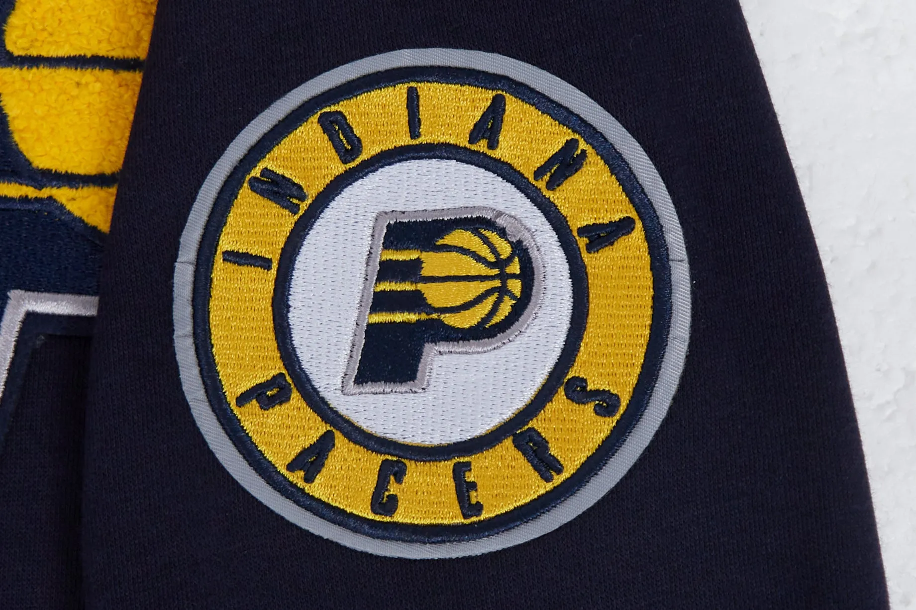 NBA INDIANA PACERS CLASSIC BIG BOYS FLC FZ PO HOODIE (MIDNIGHT NAVY)