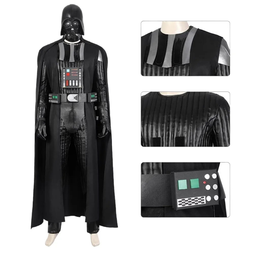 【New Arrival，In stock】Xcoser Star Wars Darth Vader Cosplay Costume Outfit Accessories Men Full Set