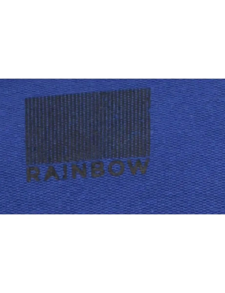 New York Blue Printed Sweatshirt - M