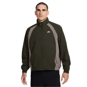 Nike SB - Full Zip Woven Skate Jacket in Sequoia/Cave/Stone/White