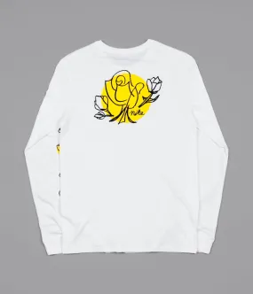 Nike SB Roses Long Sleeve T-Shirt - White / Black