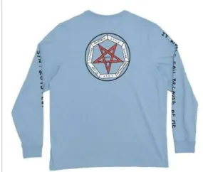 Nike x Tom Sachs Long-Sleeve T-Shirt Tee Skyline Blue MENS