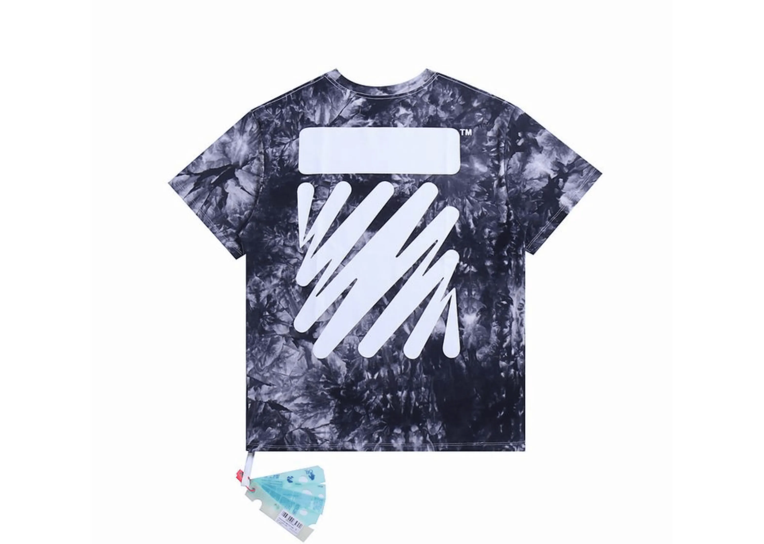 Off-White - Embroidered Abstract T-Shirt