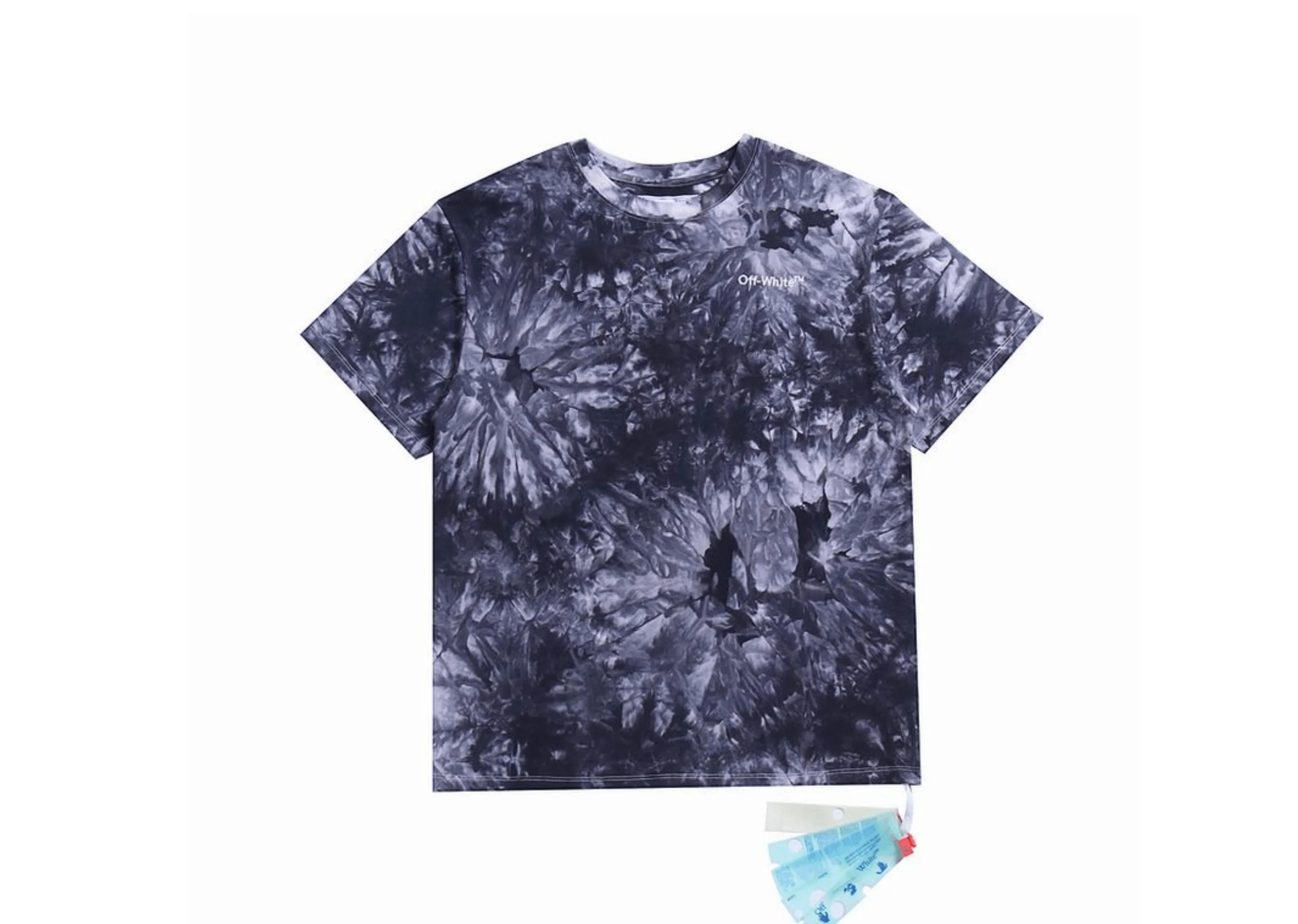 Off-White - Embroidered Abstract T-Shirt