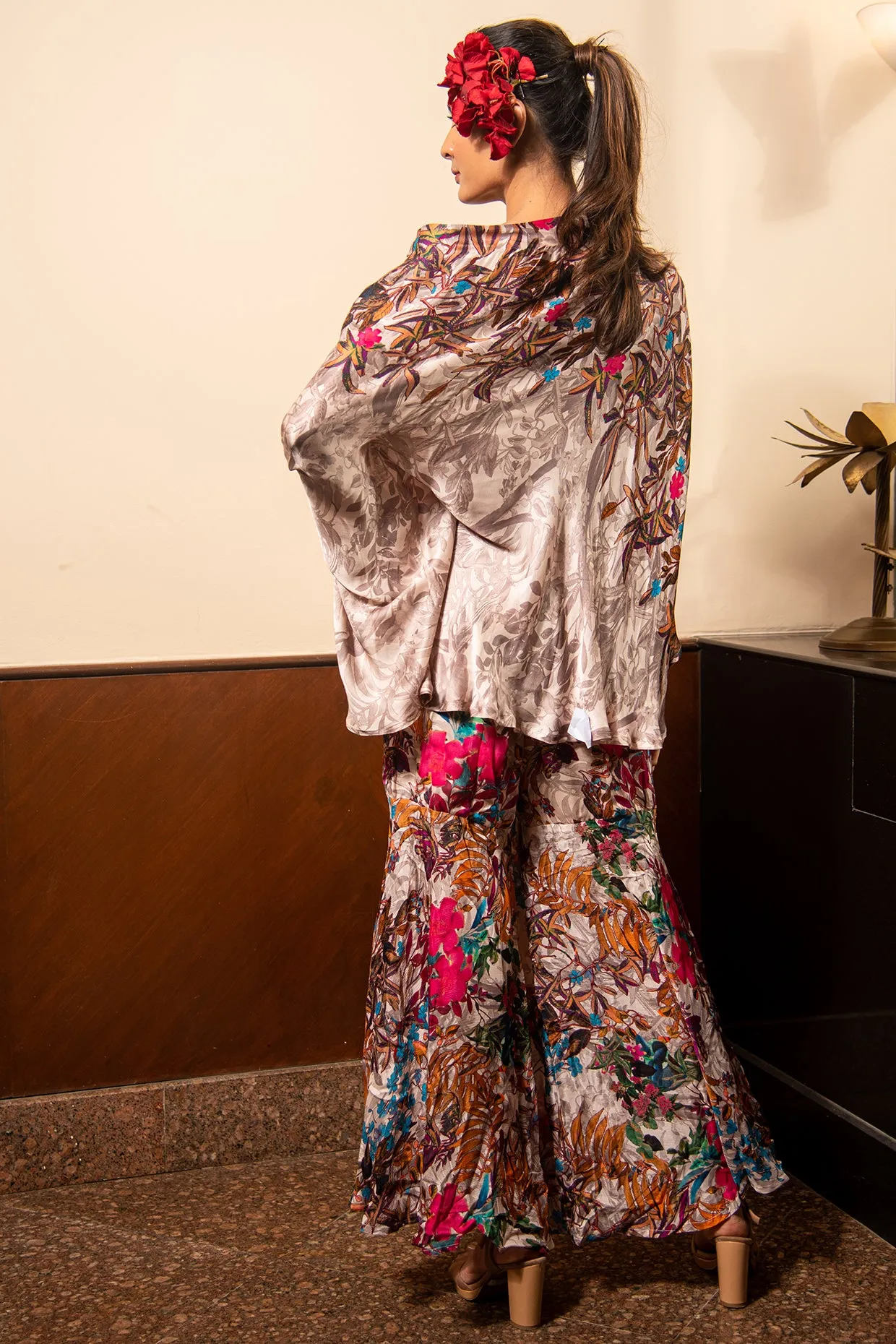 One Shoulder Top And Pants