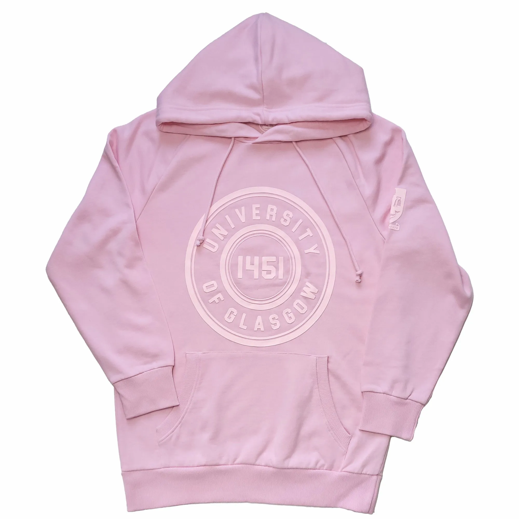 Organic Circle Hoodie - Pink