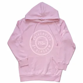 Organic Circle Hoodie - Pink
