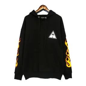 Palm Angels Hoodie Hooded Sweater Men's and Women's Loose Hoodie Coat