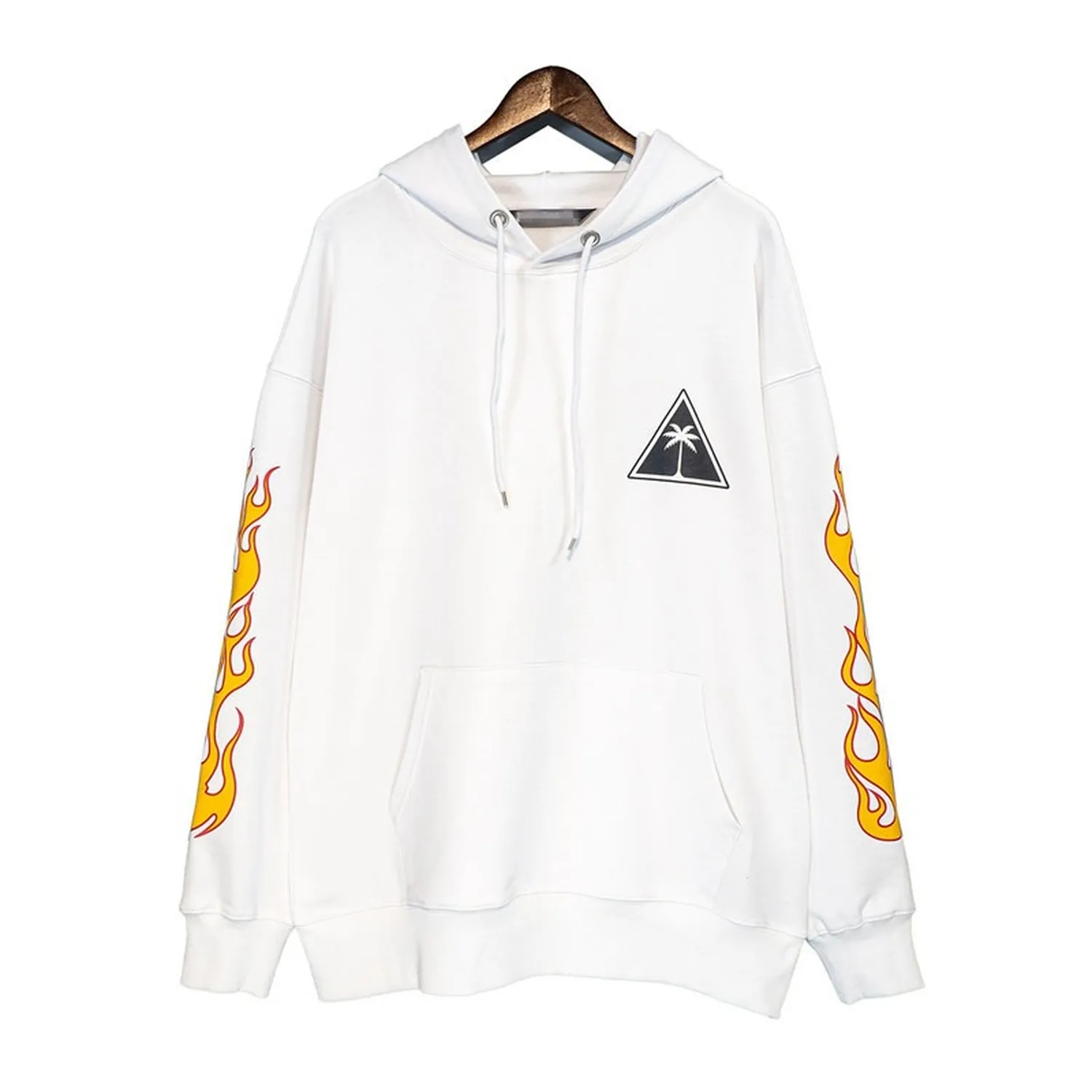 Palm Angels Hoodie Hooded Sweater Men's and Women's Loose Hoodie Coat