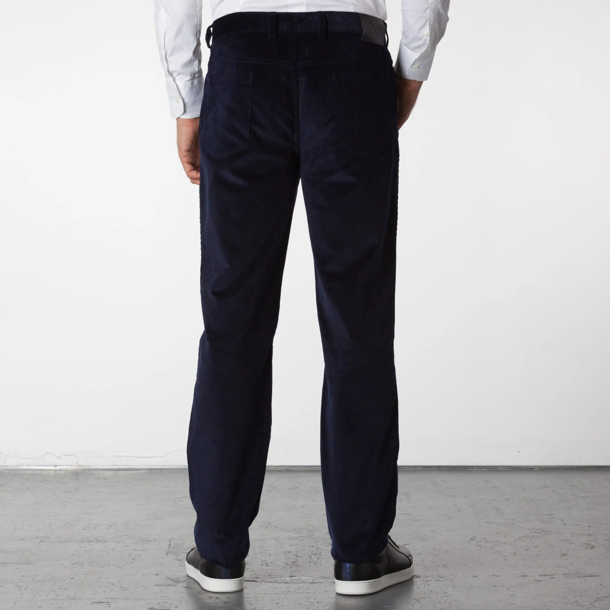 Parker 5 Pocket Corduroy Pants - Navy