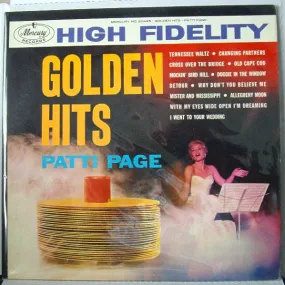 Patti Page - Golden Hits (LP, Comp, Mono) (VG)