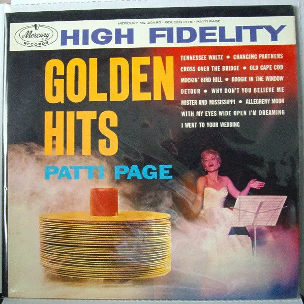 Patti Page - Golden Hits (LP, Comp, Mono) (VG)