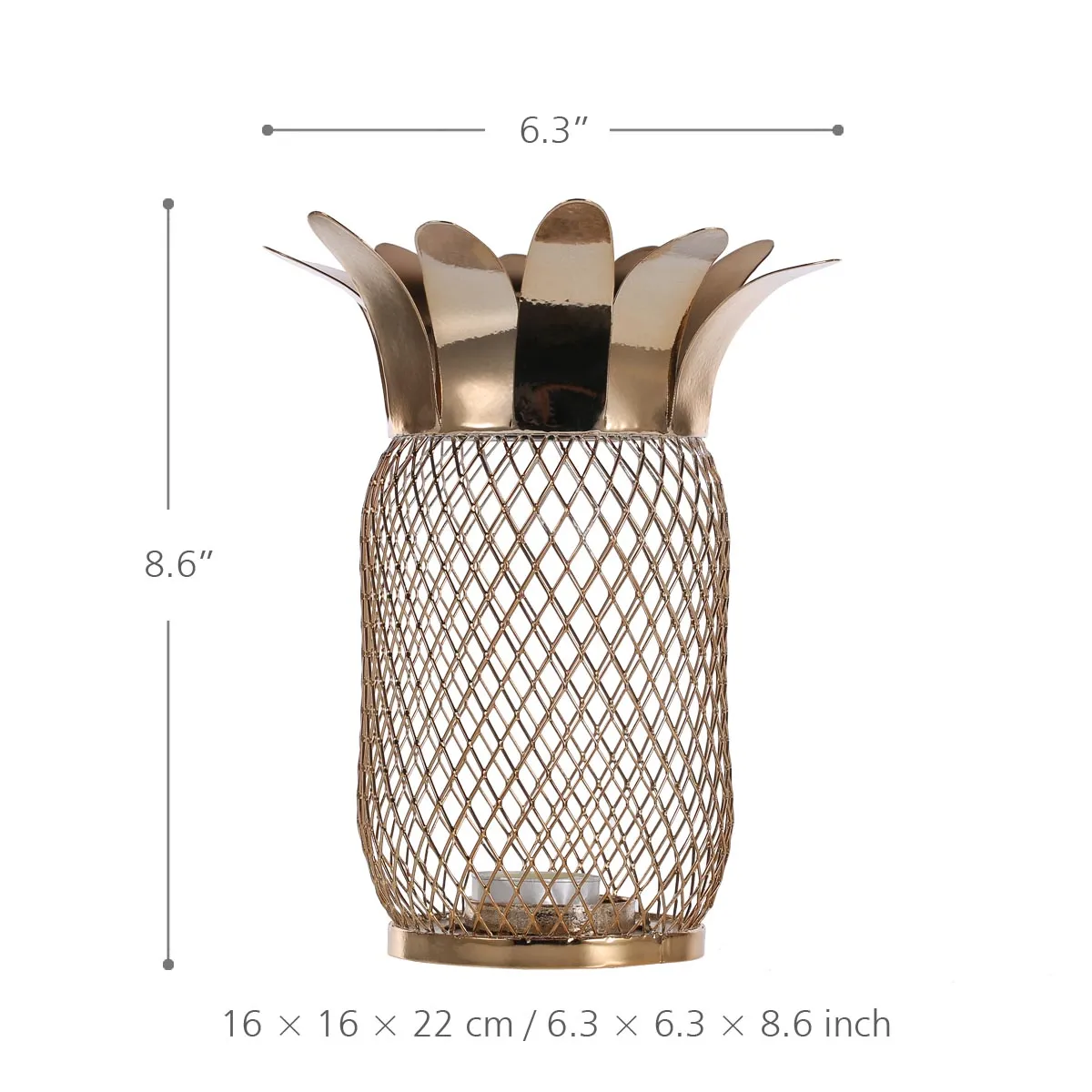Pineapple-shaped Candlestick