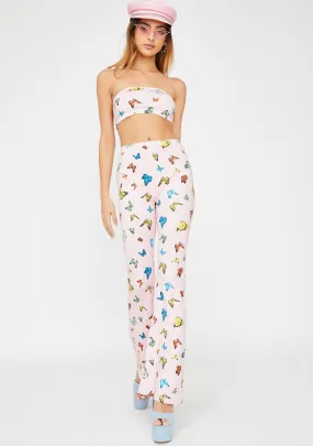 Pink Butterfly Jeevan Twin Set