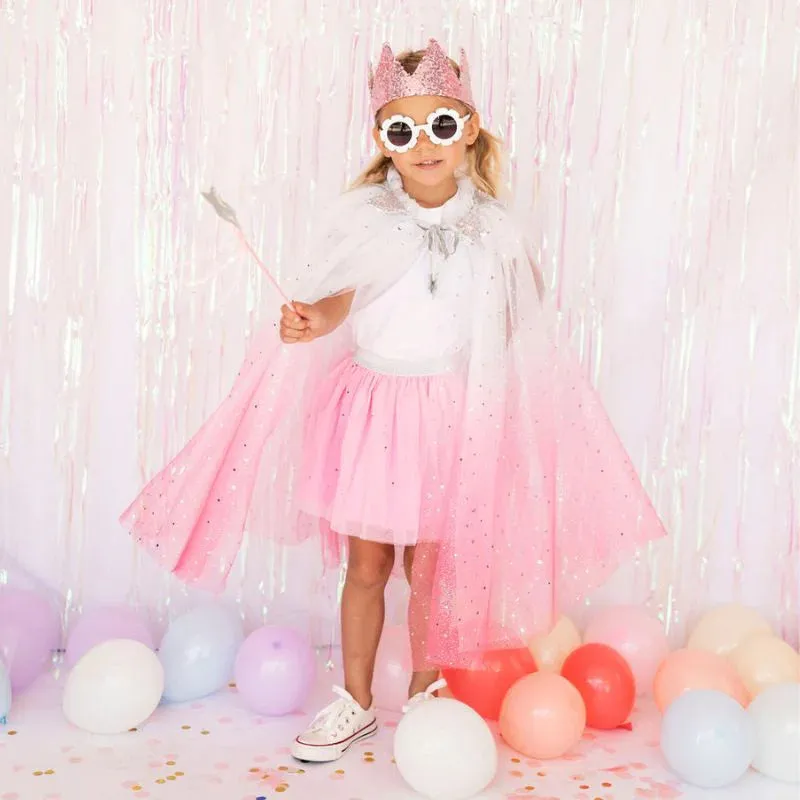 Pink Ombre Cape