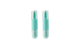 Portable Makeup Brush Four In One Blue