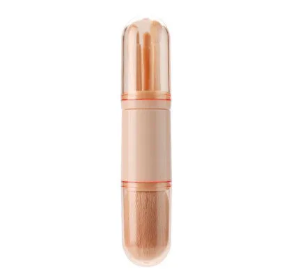 Portable Makeup Brush Four In One
