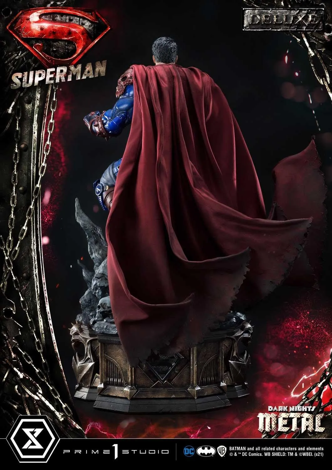 PRE-ORDER: Prime 1 Museum Museum Masterline Dark Nights: Metal (Comics) Superman DX Bonus Version Statue