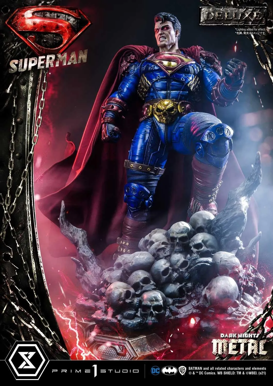 PRE-ORDER: Prime 1 Museum Museum Masterline Dark Nights: Metal (Comics) Superman DX Bonus Version Statue