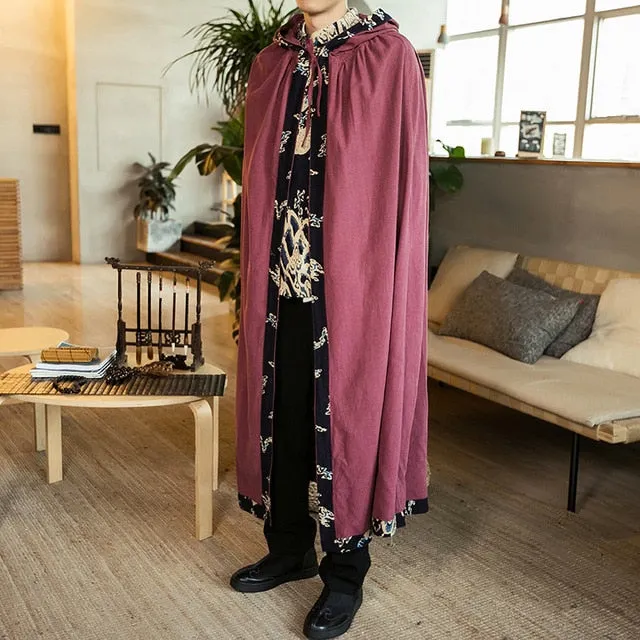 Protege X hooded coat cape