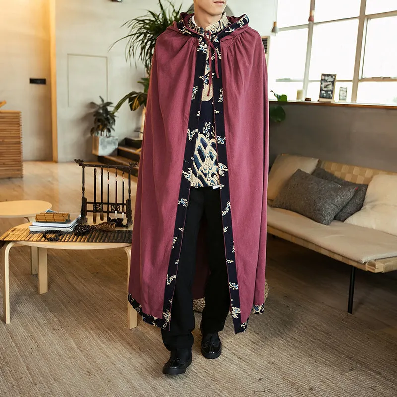 Protege X hooded coat cape