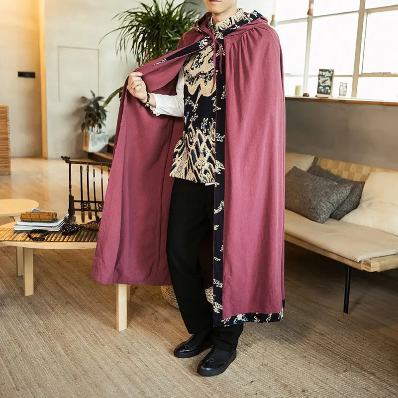 Protege X hooded coat cape