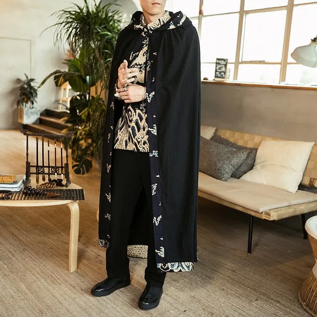 Protege X hooded coat cape