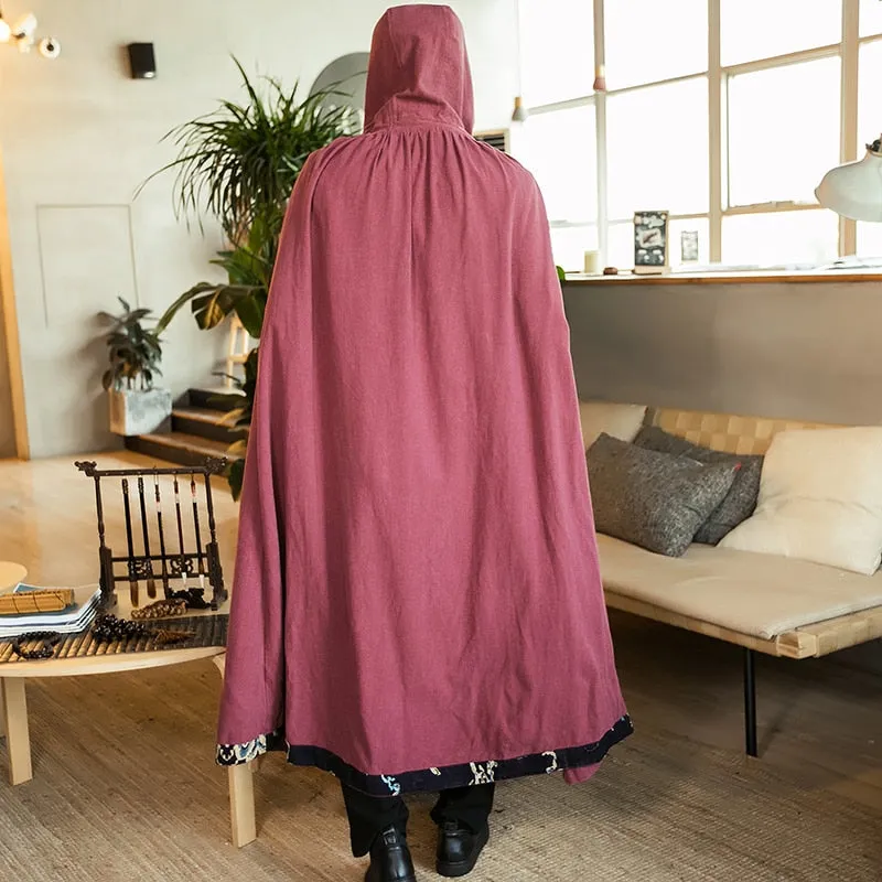 Protege X hooded coat cape