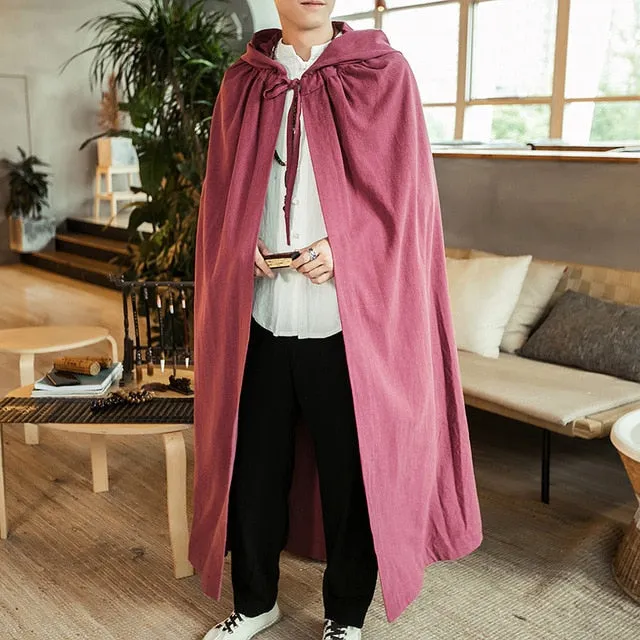 Protege X hooded coat cape