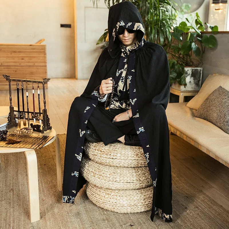 Protege X hooded coat cape