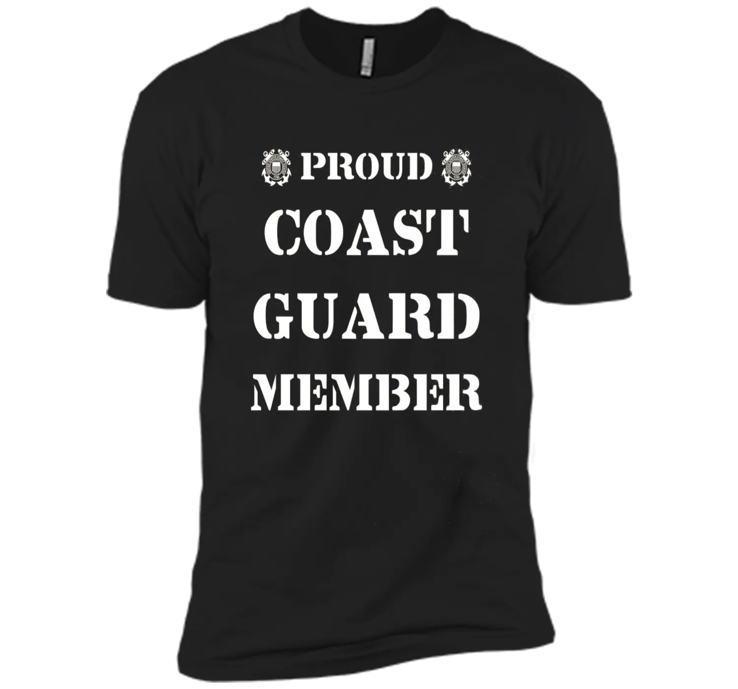 Proud Coast Guard Member Military T-Shirt t-shirt