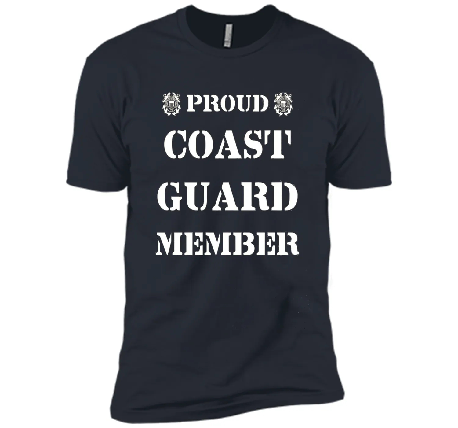 Proud Coast Guard Member Military T-Shirt t-shirt