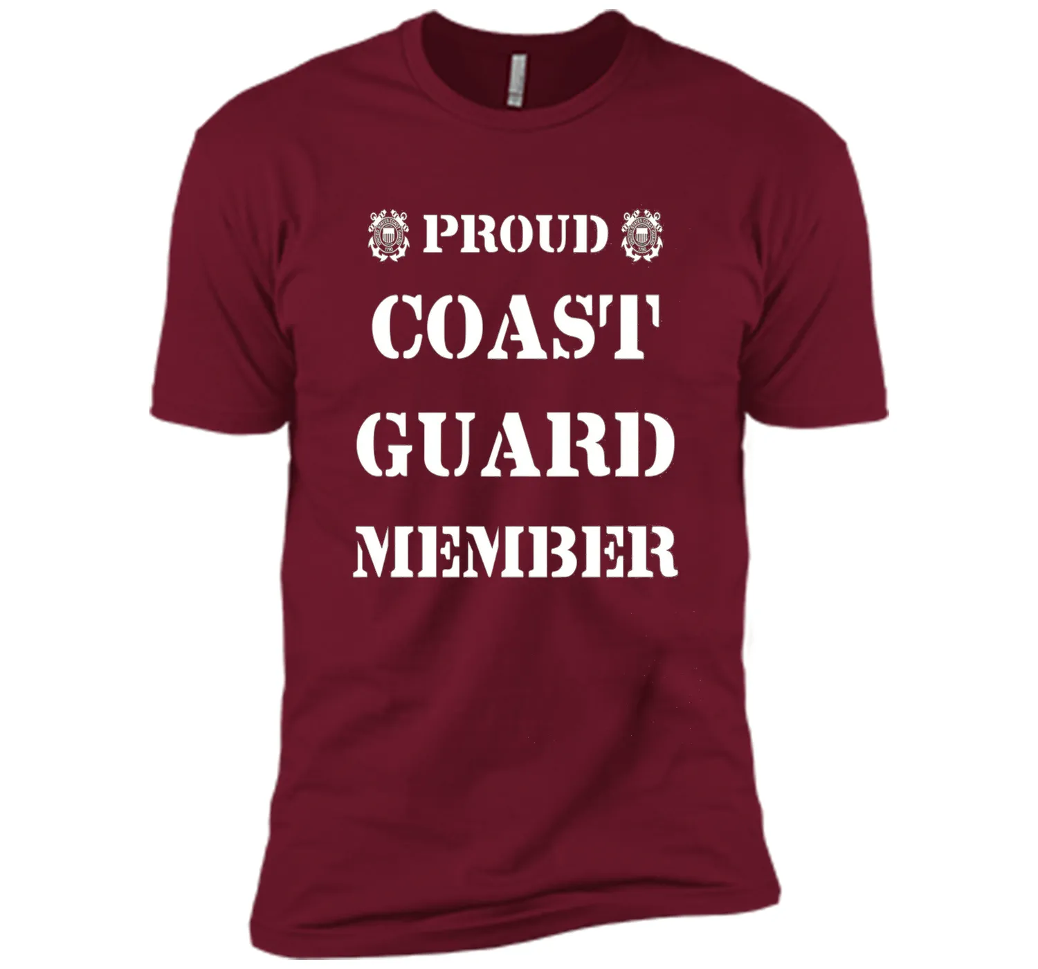 Proud Coast Guard Member Military T-Shirt t-shirt