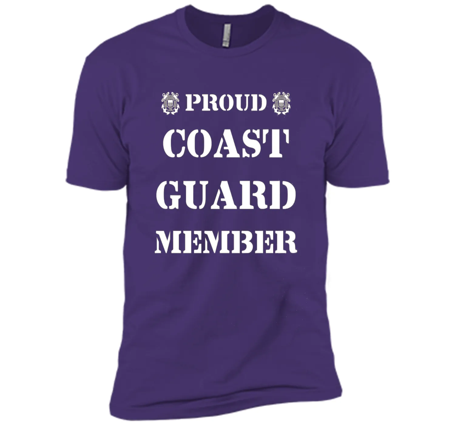Proud Coast Guard Member Military T-Shirt t-shirt