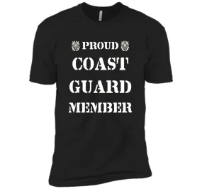 Proud Coast Guard Member Military T-Shirt t-shirt