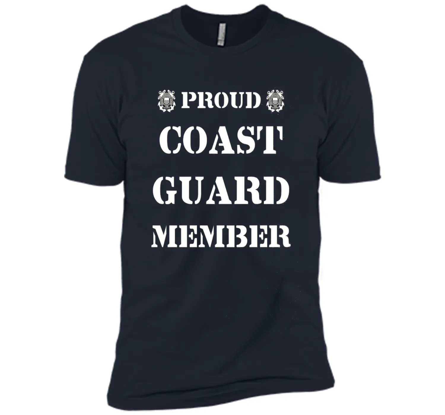 Proud Coast Guard Member Military T-Shirt t-shirt