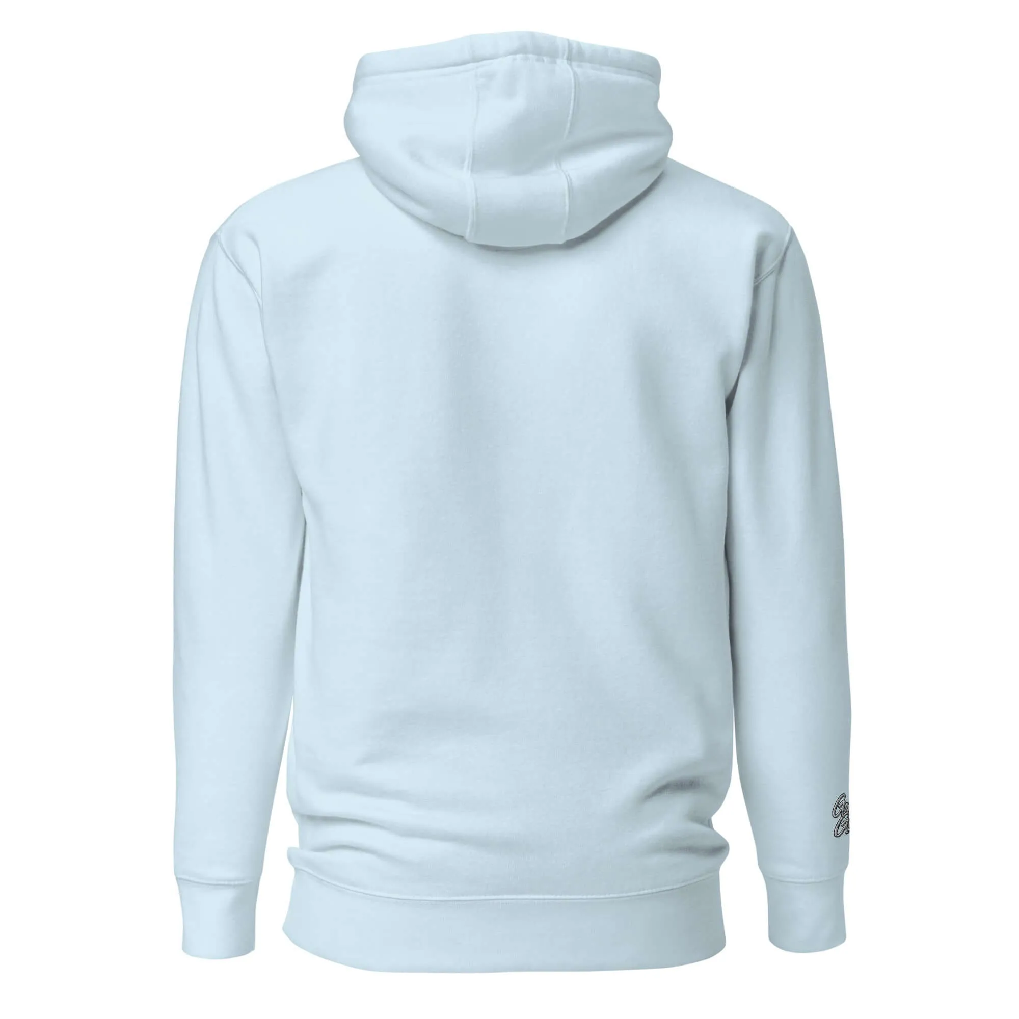 "B/W Wingz" Gorilla Godz Embroidered Unisex Hoodie (Color options available)