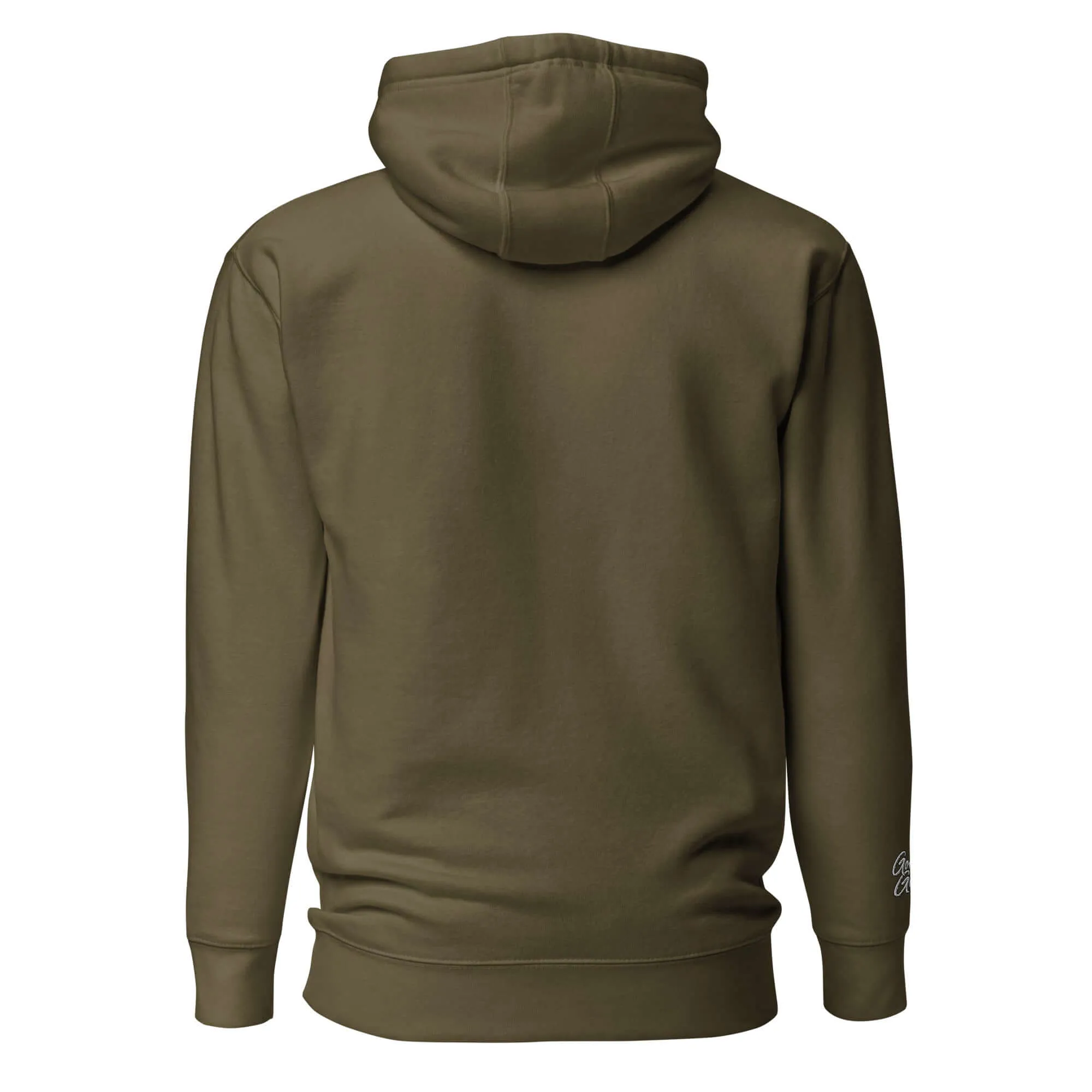 "B/W Wingz" Gorilla Godz Embroidered Unisex Hoodie (Color options available)