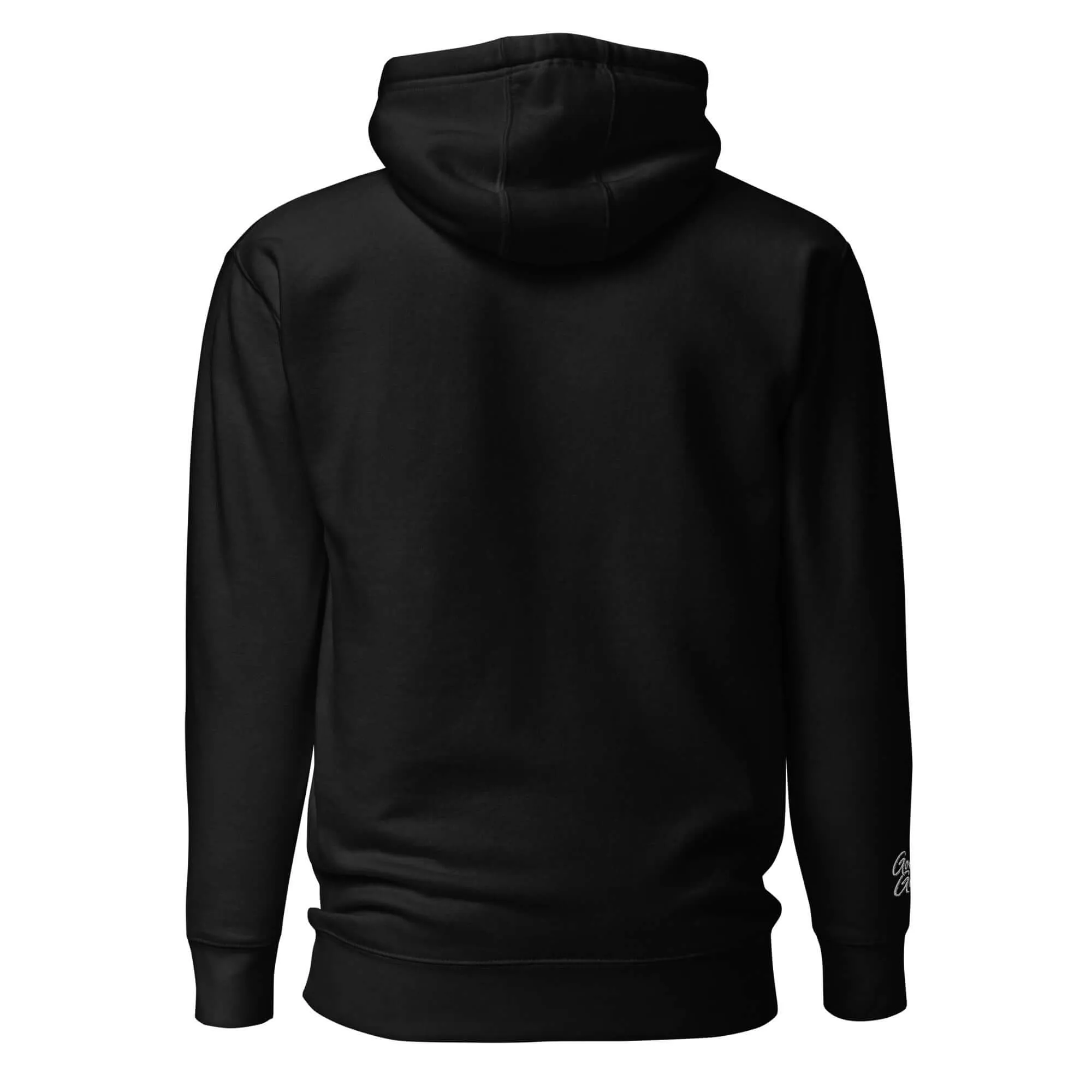 "B/W Wingz" Gorilla Godz Embroidered Unisex Hoodie (Color options available)