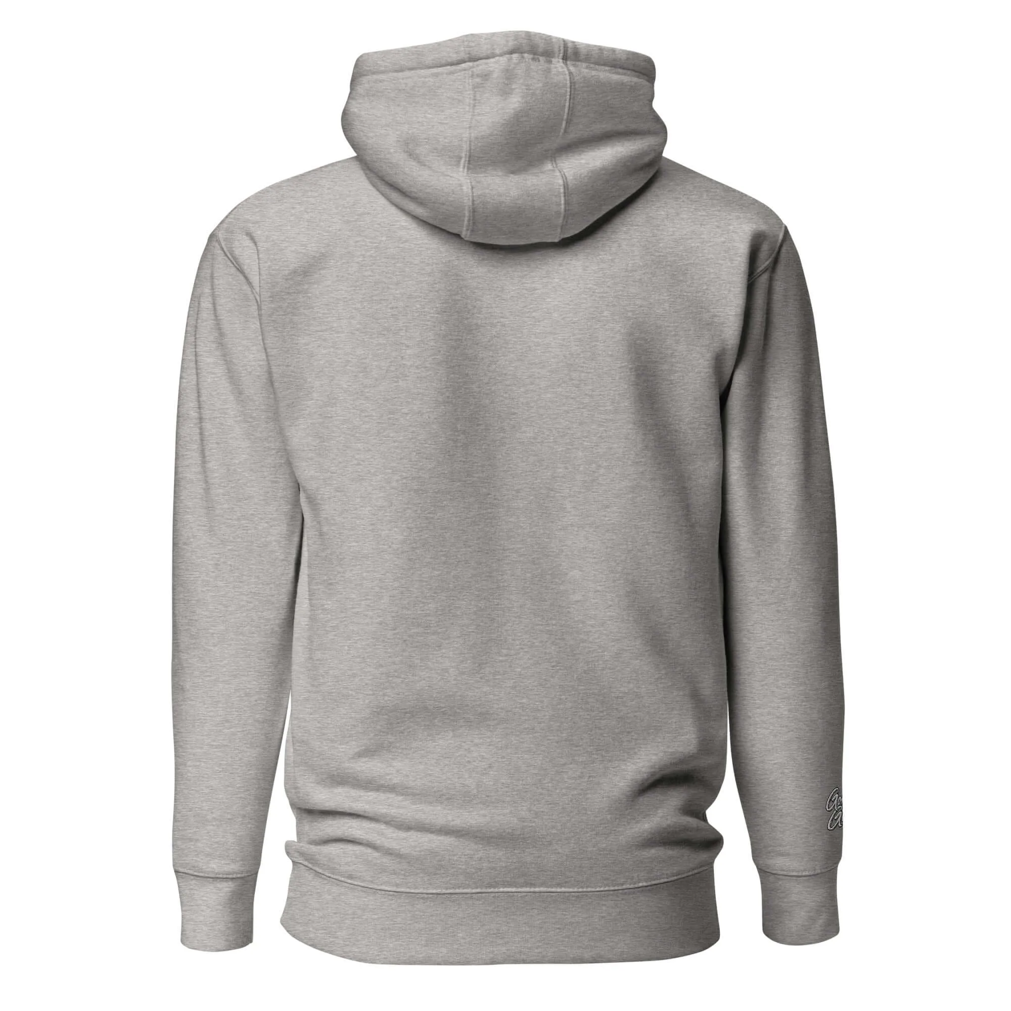 "B/W Wingz" Gorilla Godz Embroidered Unisex Hoodie (Color options available)