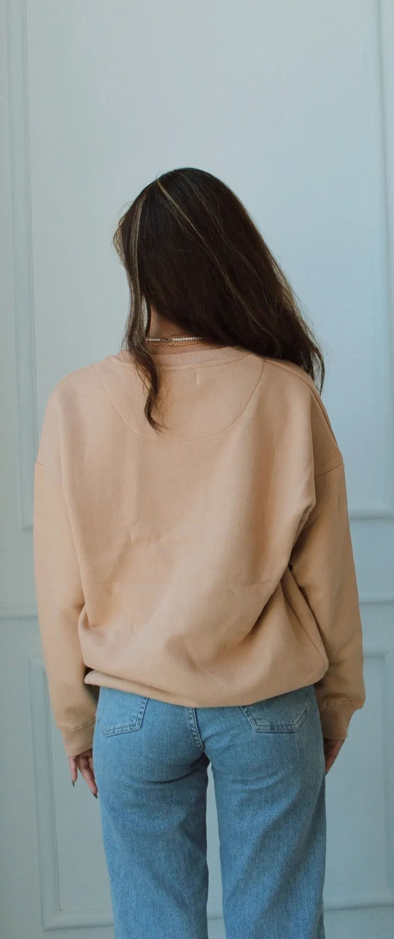 "GOOD ENERGY CLUB" Oversized Sweatshirt