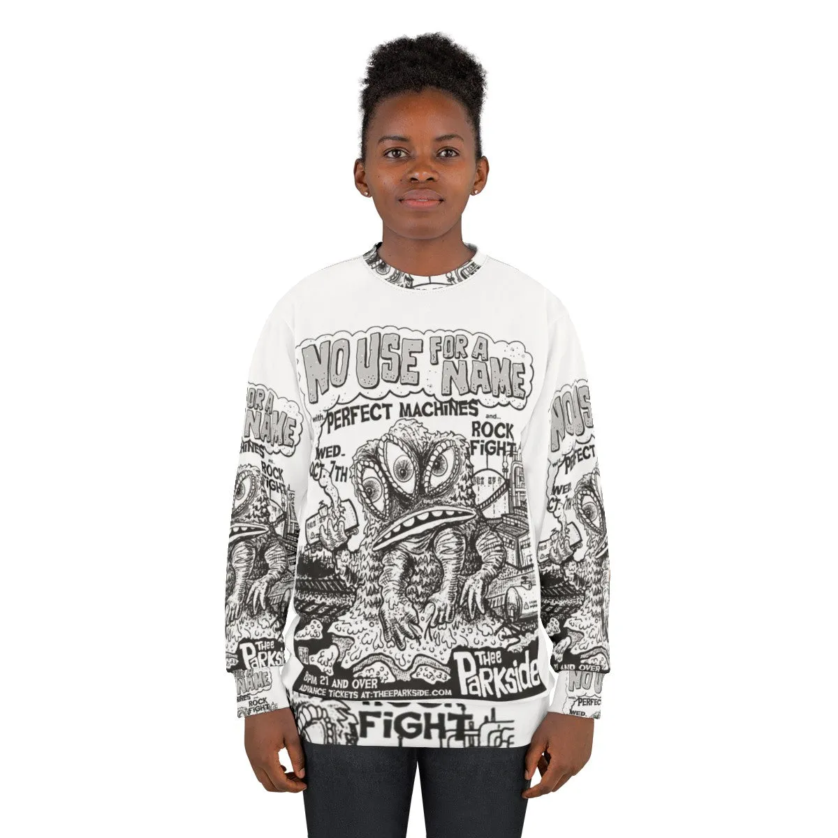 "No Use For A Name Punk Rock Band Sweatshirt"
