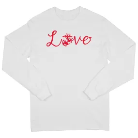 Red Love EGA Long Sleeve Tee