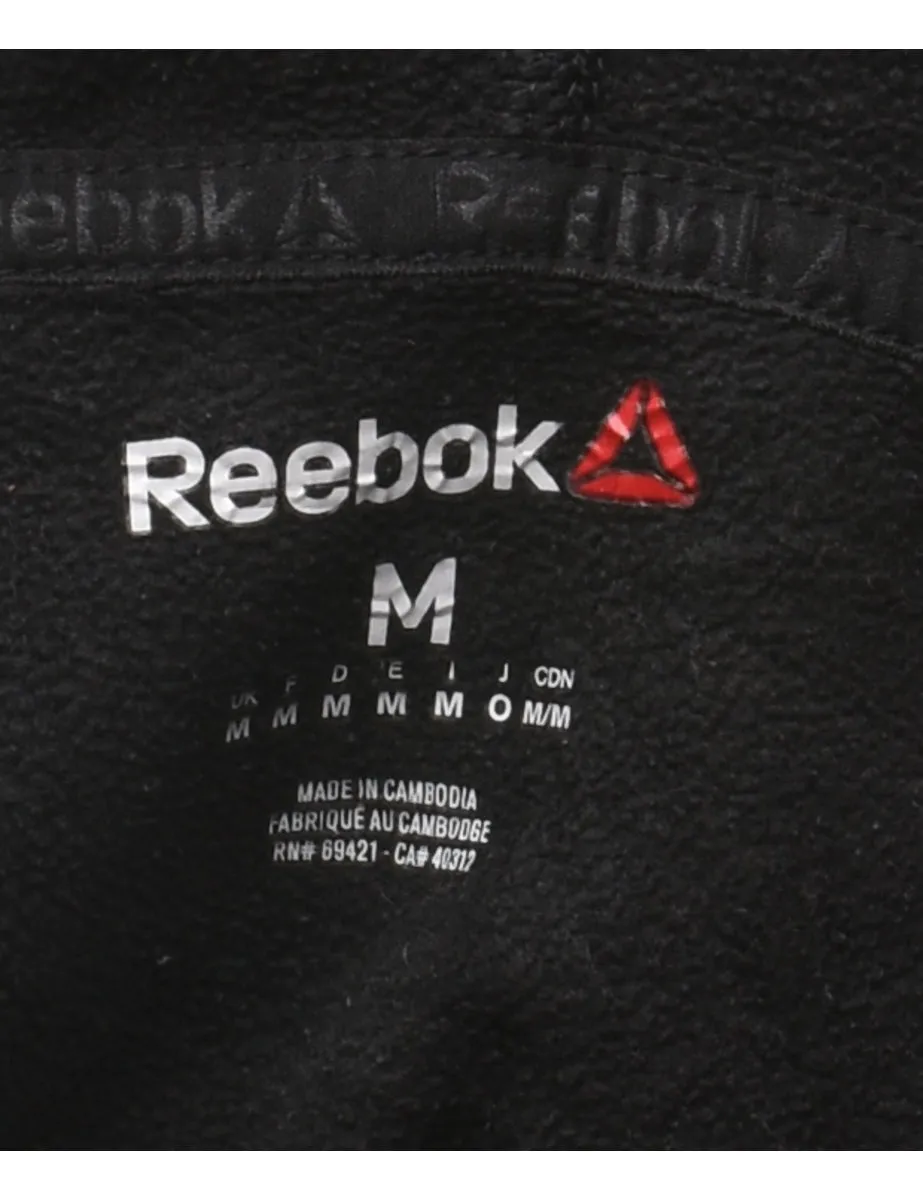 Reebok Black & Grey Classic Hoodie - M