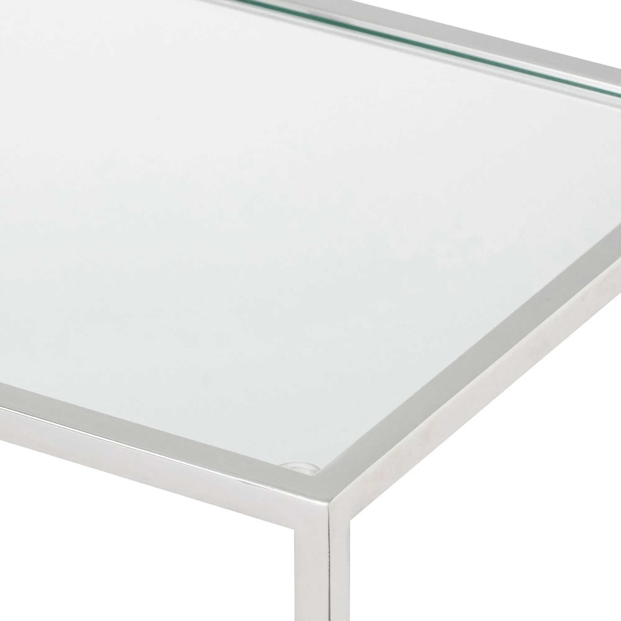 Reine Nest Table (A) W310×D274×H450 Silver