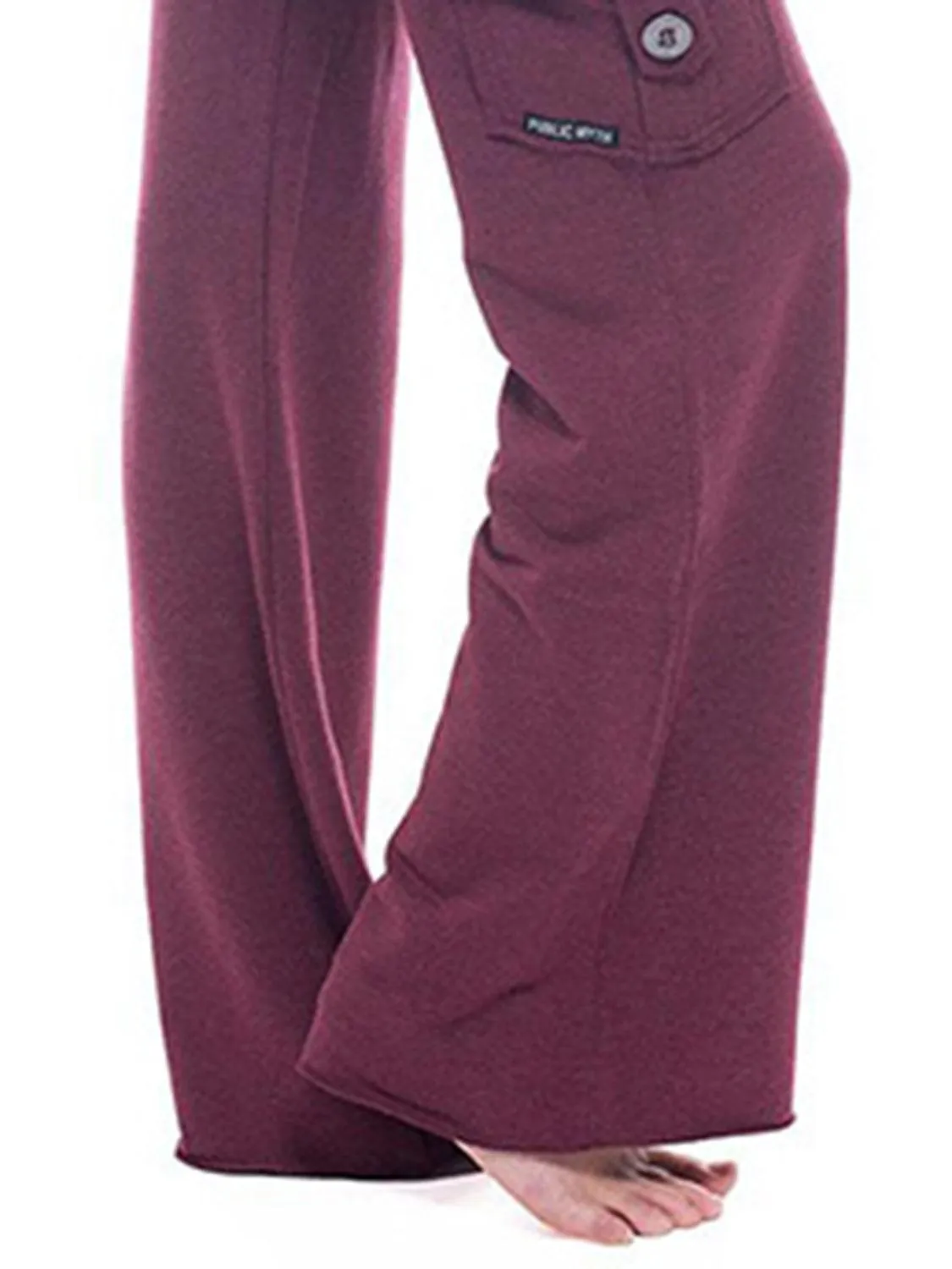 Retro Vibe Mid Waist Flared Cargo Pants