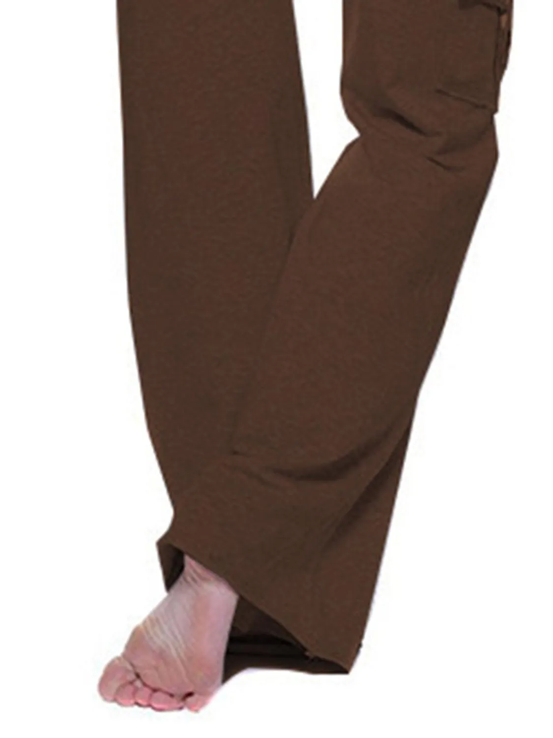 Retro Vibe Mid Waist Flared Cargo Pants