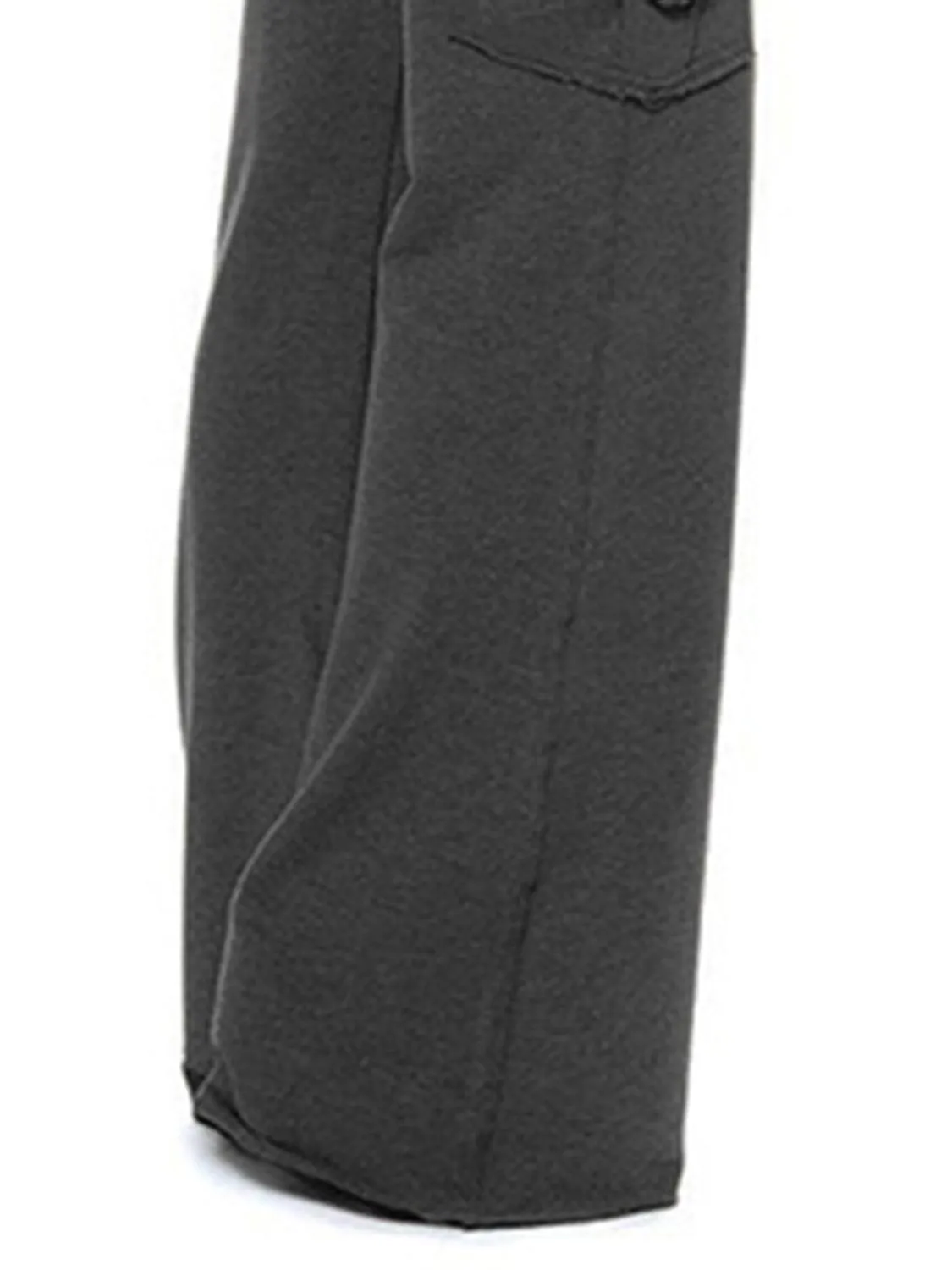Retro Vibe Mid Waist Flared Cargo Pants